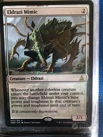 Lotto carte magic foil rare e mitiche