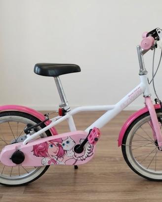 Bicicletta Btwin bimba 16"