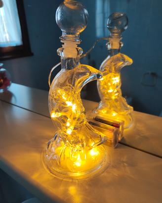 Bottiglie a forma di luna 