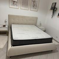Letto contenitore con materasso