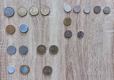 Lotto monete estere, 6 Paesi – 21 pezzi