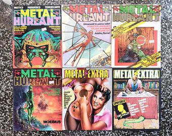 METAL HURLANT e METAL EXTRA - numeri vari