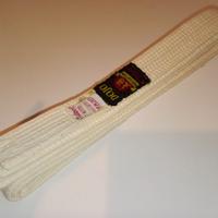 Cintura Judo bianca usata