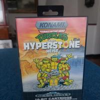 gioco per sega mega drive "TURTLES THE HYPERSTONE 