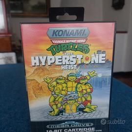 gioco per sega mega drive "TURTLES THE HYPERSTONE 