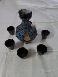 set da caffè in vetro di Murano