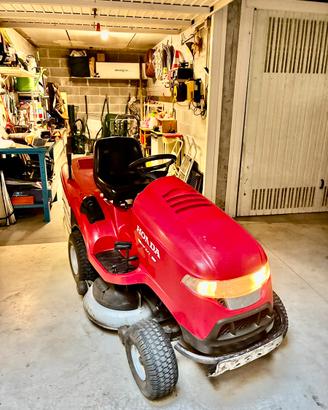 Trattorino honda 2417 raccolta-mulching