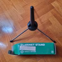 supporto per clarinetto 
