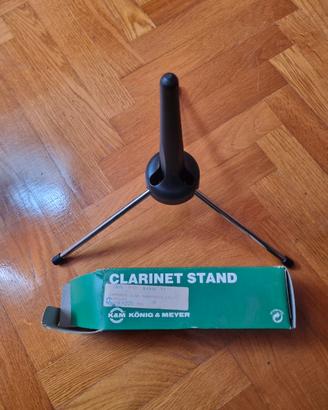 supporto per clarinetto 