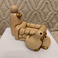 Thun Presepe Giubileo fontana con oche