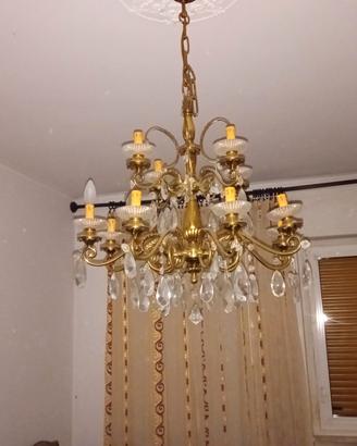 Lampadario antico antico anni 50/60