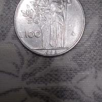 Moneta 100 lire 1956