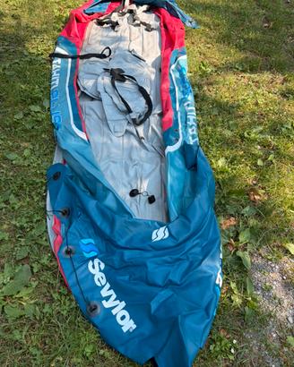 Canoa gonfiabile 3 posti sevyrol