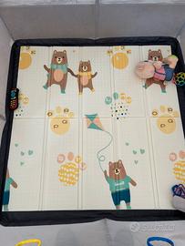 Tappeto giochi bambino in gomma