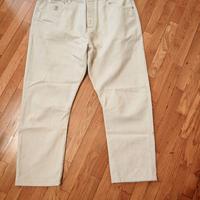 Pantalone uomo Brunello Cucinelli Beige, Cotone 50