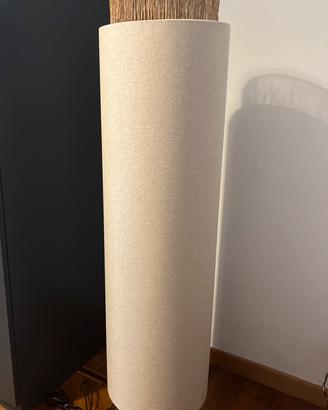 Lampada da terra lino e iuta - Maison du Monde