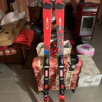 SCI Rossignol gs atlhete pro 165 R19 attacchi spx1