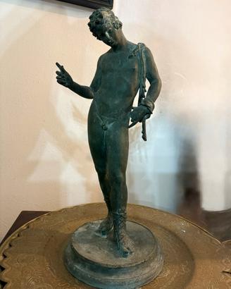 Statua Bronzo Narciso