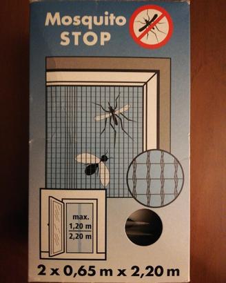 Zanzariera mosquito stop 2 x 0,65 x 2,20 metri