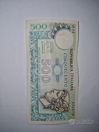 500 lire  di carta