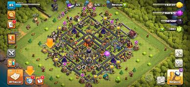 villaggio Clash of clans municipio 10 