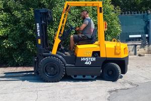 S163- MULETTO HYSTER 25 Q TRIPLEX DIESEL