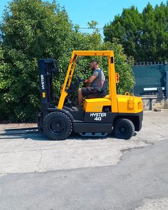 S163- MULETTO HYSTER 25 Q TRIPLEX DIESEL