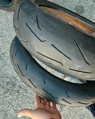 180 55 17 e 120 70 17  Pirelli Rosso Corsa 4