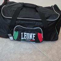 Borsone trolley LEONE 1947 - 90L - Nero - Ottime c
