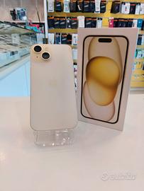 IPHONE 15 128GB GIALLO BATTERIA NUOVA - GARANTITO