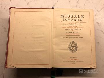 Missale Romanum 1935 editore Mame
