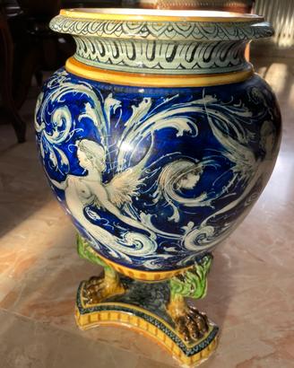 Grande vaso Molaroni Pesaro primi ’900 – maiolica