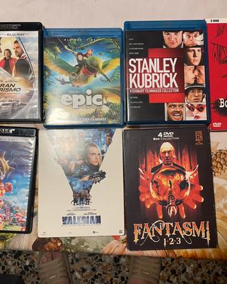 Dvd, blu ray e 4k