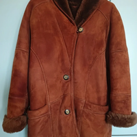 Cappotto donna montone vera pelle