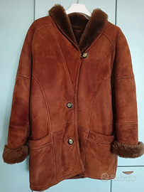 Cappotto donna montone vera pelle