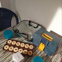 mix attrezzature da pesca 