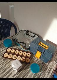 mix attrezzature da pesca 