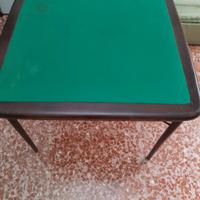 tavolo da gioco anni 70