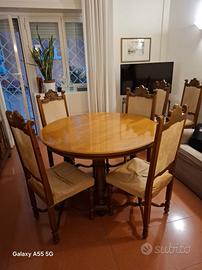tavolo tondo allungabile 