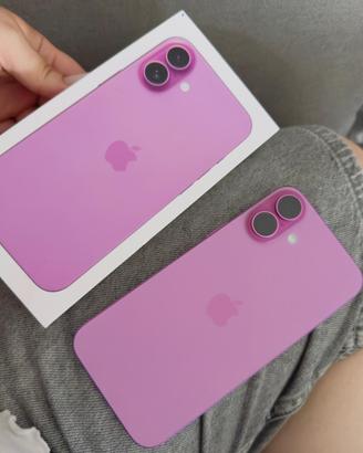 Iphone 16 Plus 128GB rosa.