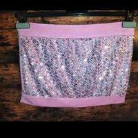 TOP DOPPIATO IN RETINA CON *PAILLETTES*