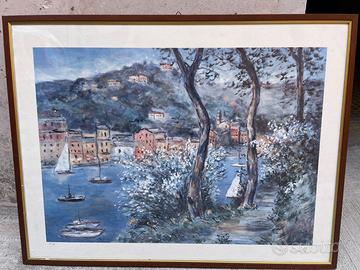 Michele cascella litografia quadro