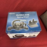Volante e Pedali Xtreme Hurricane - PS4 / PS