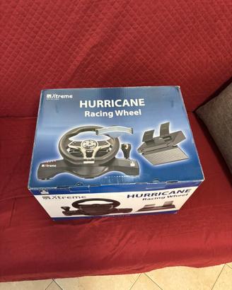 Volante e Pedali Xtreme Hurricane - PS4 / PS