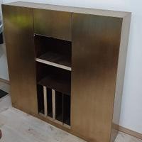 MOBILE DI ARTIGIANATO IN FOGLIA D'ARGENTO 