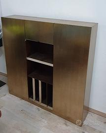 MOBILE DI ARTIGIANATO IN FOGLIA D'ARGENTO 