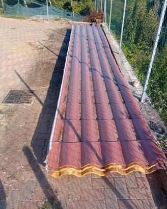 Lamiere coibentate 1,5cm finto coppo