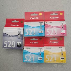 Cartucce Canon PIXMA NERO e COLORI