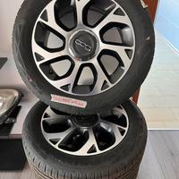 Cerchi e gomme 500 205/55/16 nuove