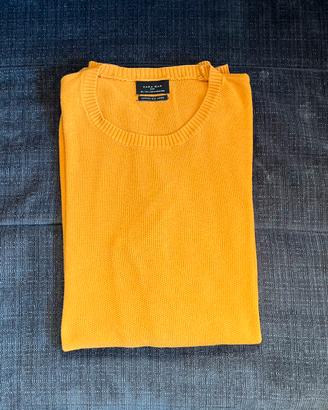 Maglione Zara Man Giallo Senape - Taglia L